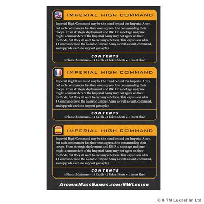 Star Wars Legion:  Imperial High Command | Odin's Place