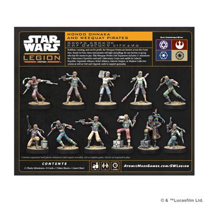 Star Wars Legion: Hondo Ohnaka & Weequay Pirates | Odin's Place
