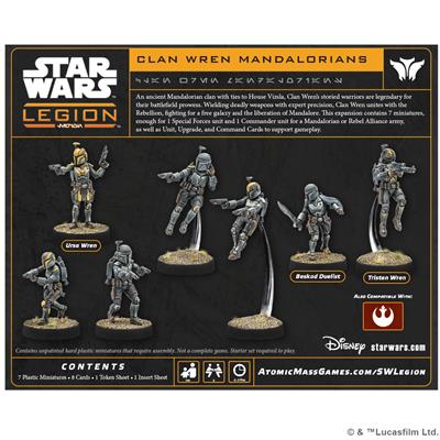 Star Wars: Legion - Clan Wren Mandalorians | Odin's Place