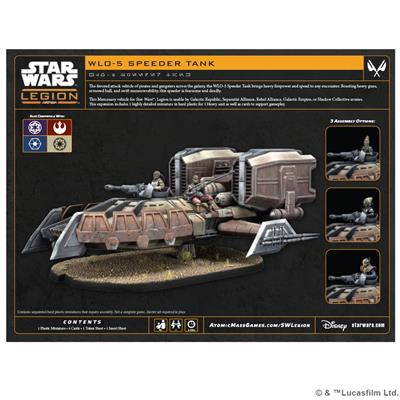 Star Wars Legion: WL0-5 Speeder Tank | Odin's Place