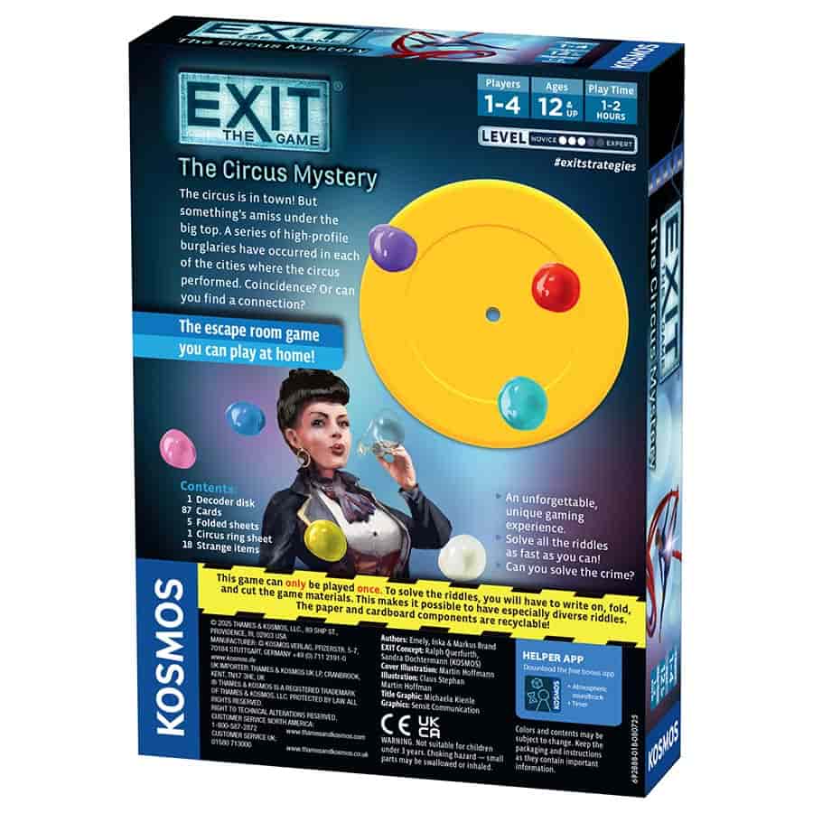 Exit: The Game: The Circus Mystery | Odin's Place