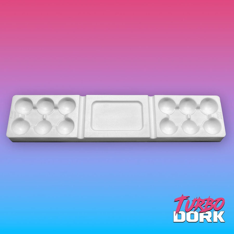 Turbo Dork: Non-Stick Silicone Dry Palette: Large White | Dragon's Lair Comics and Fantasy Houston TX