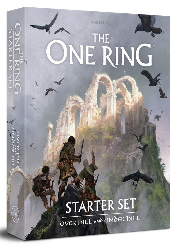 The One Ring RPG: Starter Set Over Hill and Under Hill | Dragon's Lair Comics and Fantasy Houston TX