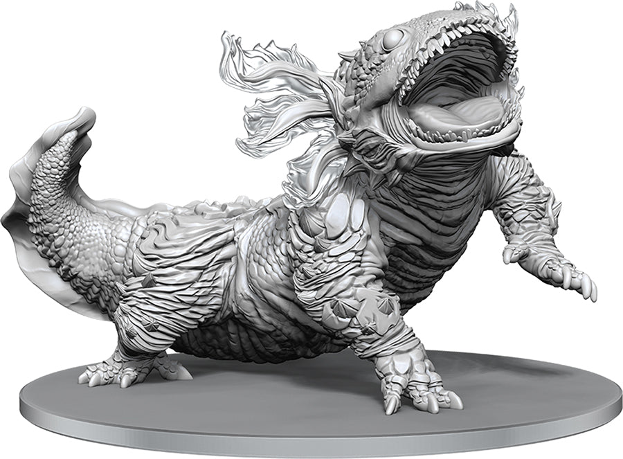Wizkids Dungeons and Dragons: Nolzur's Marvelous Unpainted Miniatures - Tlexolotl | Dragon's Lair Comics and Fantasy Houston TX