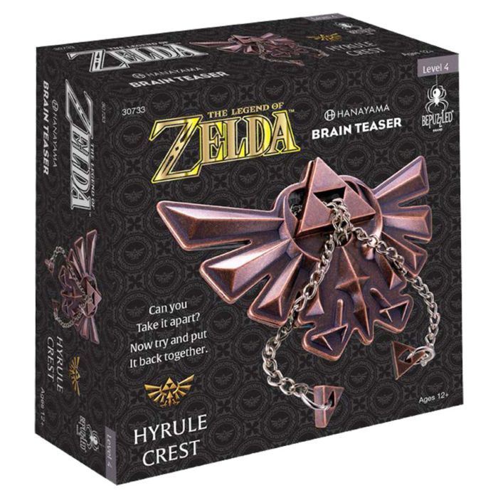 Puzzle: Hanayama: Zelda Hyrule Crest Lvl 4 | Dragon's Lair Comics and Fantasy Houston TX