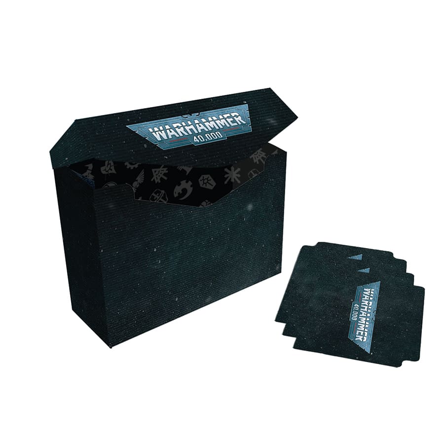 Ultra Pro: Warhammer 40000: Universal Index Card Deck Box | Dragon's Lair Comics and Fantasy Houston TX