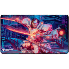 Ultra Pro Magic The Gathering Playmat -  Commander Series (Q1 2025 Wedge): Stitched Edge Playmat: Isshin | Dragon's Lair Comics and Fantasy Houston TX