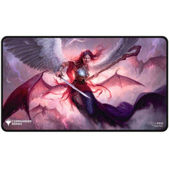 Ultra Pro Magic The Gathering Playmat -  Commander Series (Q1 2025 Wedge): Black Stitched Edge Playmat: Kaalia (Fan Vote) | Dragon's Lair Comics and Fantasy Houston TX