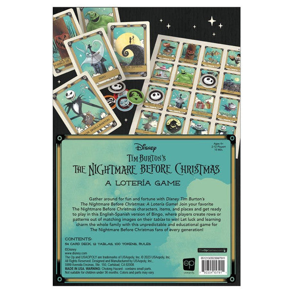 Loteria Nightmare Before Christmas | Dragon's Lair Comics and Fantasy Houston TX