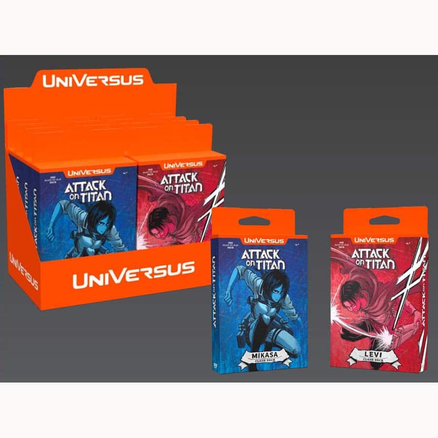 Universus: Attack on Titan TCG: Clash Decks | Odin's Place