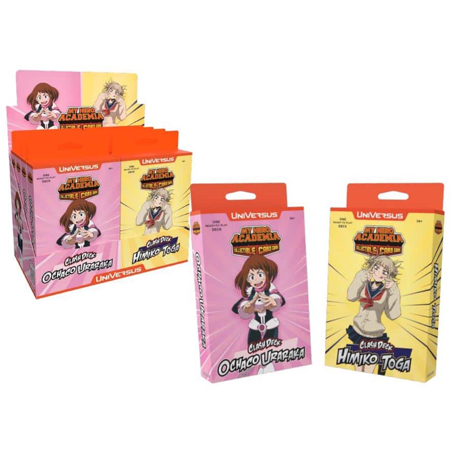 My Hero Academia TCG: Set 6 Clash Decks Himiko Toga | Dragon's Lair Comics and Fantasy Houston TX