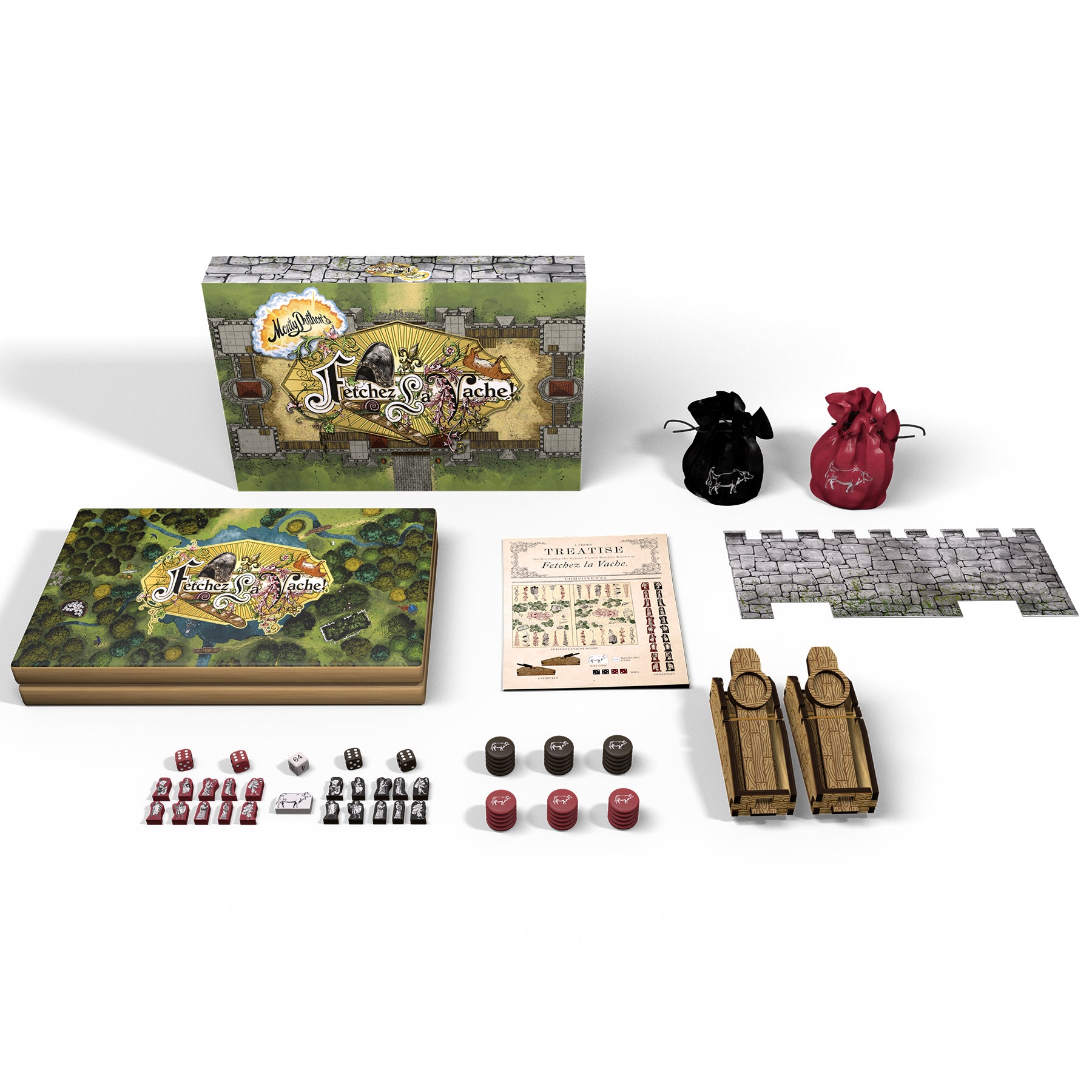 Monty Python`s RPG: Fetchez la Vache! 3-in-1 Game Set | Dragon's Lair Comics and Fantasy Houston TX