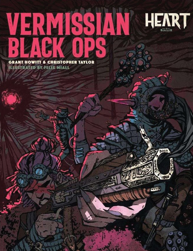 Heart RPG: The City Beneath - Vermissian Black Ops (New Printing) | Dragon's Lair Comics and Fantasy Houston TX