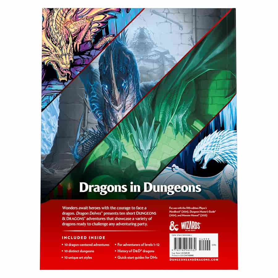 Dungeons & Dragons RPG: Dragon Delves Hard Cover (2025) | Dragon's Lair Comics and Fantasy Houston TX