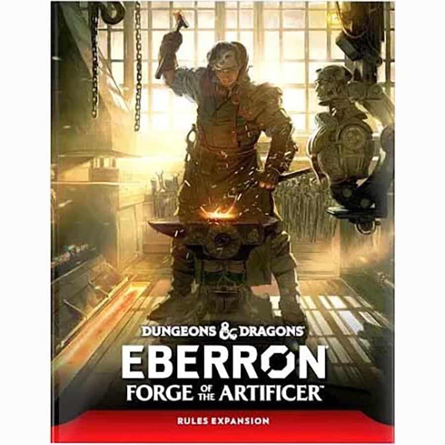 Dungeons & Dragons RPG: Eberron - Forge of the Artificer (Hardcover 2025) | Dragon's Lair Comics and Fantasy Houston TX