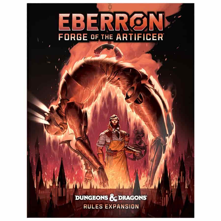 Dungeons & Dragons RPG: Eberron - Forge of the Artificer (Alternate Cover) (Hardcover 2025) (Copy) | Dragon's Lair Comics and Fantasy Houston TX
