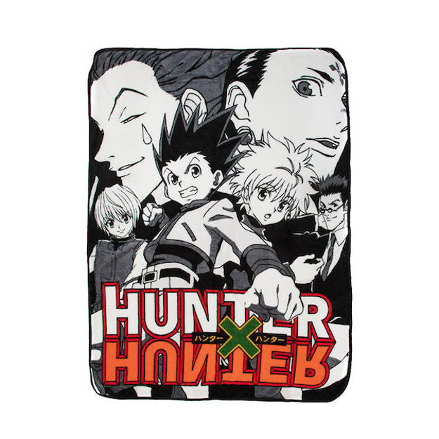 Bioworld Hunter X Hunter Fleece Throw | Dragon's Lair Comics and Fantasy Houston TX