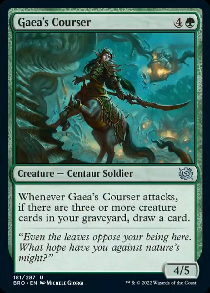 Gaea's Courser [The Brothers' War] | Dragon's Lair Comics and Fantasy Houston TX