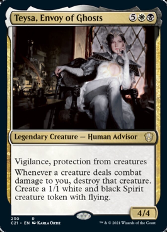 Teysa, Envoy of Ghosts [Commander 2021] | Dragon's Lair Comics and Fantasy Houston TX
