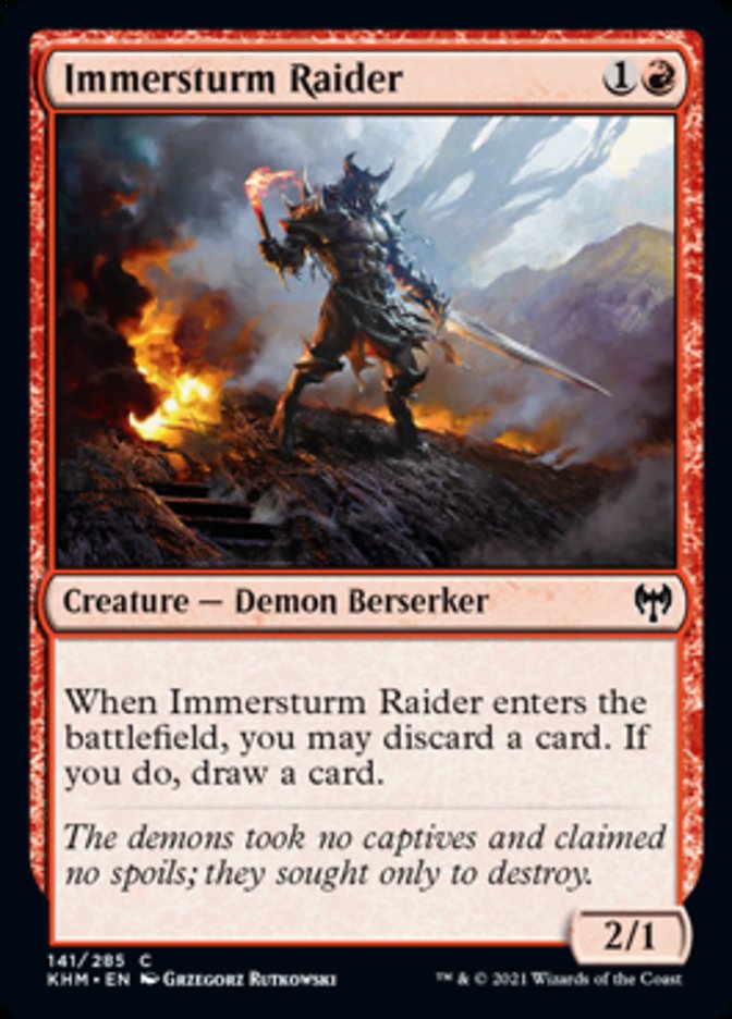 Immersturm Raider [Kaldheim] | Dragon's Lair Comics and Fantasy Houston TX