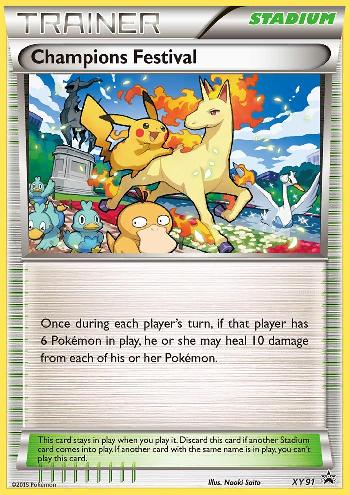 Champions Festival (XY91) (2015) [XY: Black Star Promos] | Dragon's Lair Comics and Fantasy Houston TX