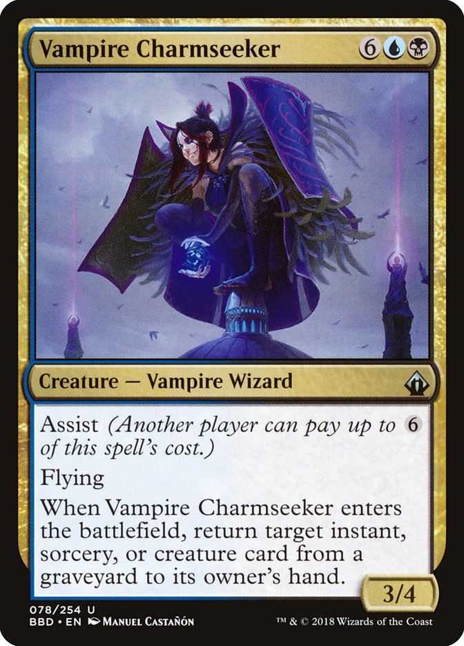 Vampire Charmseeker [Battlebond] | Dragon's Lair Comics and Fantasy Houston TX