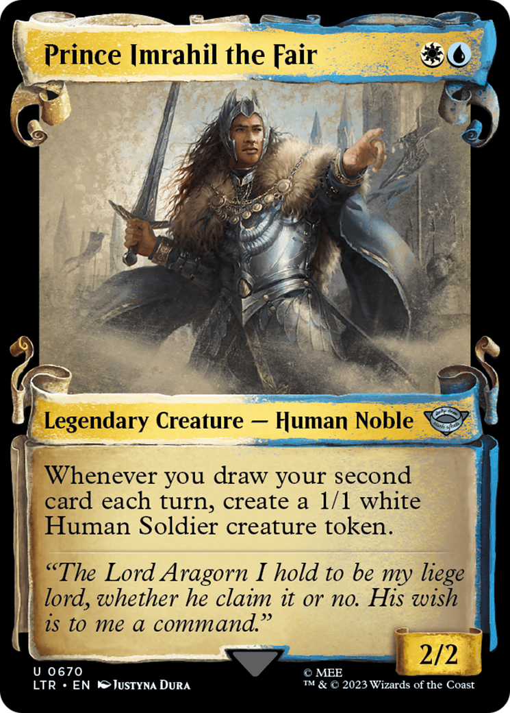 Prince Imrahil the Fair [The Lord of the Rings: Tales of Middle-Earth Showcase Scrolls] | Dragon's Lair Comics and Fantasy Houston TX