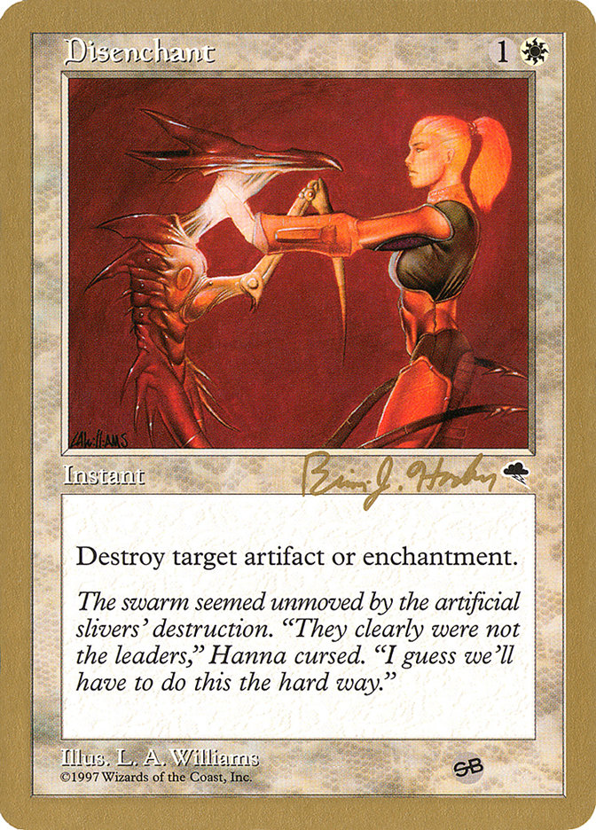 Disenchant (Brian Hacker) (SB) [World Championship Decks 1998] | Dragon's Lair Comics and Fantasy Houston TX