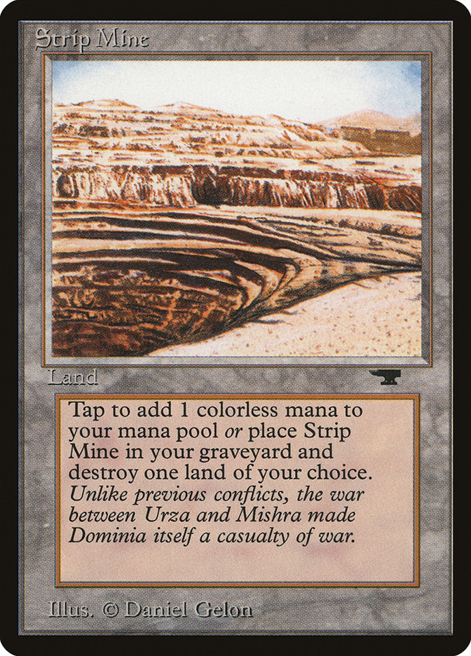 Strip Mine (Sloped Horizon) [Antiquities] | Dragon's Lair Comics and Fantasy Houston TX