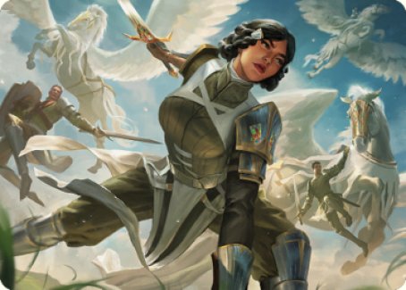 Resolute Reinforcements Art [Dominaria United Art Series] | Dragon's Lair Comics and Fantasy Houston TX