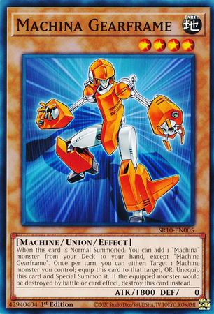 Machina Gearframe [SR10-EN005] Common | Dragon's Lair Comics and Fantasy Houston TX
