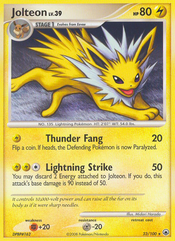 Jolteon (23/100) [Diamond & Pearl: Majestic Dawn] | Dragon's Lair Comics and Fantasy Houston TX