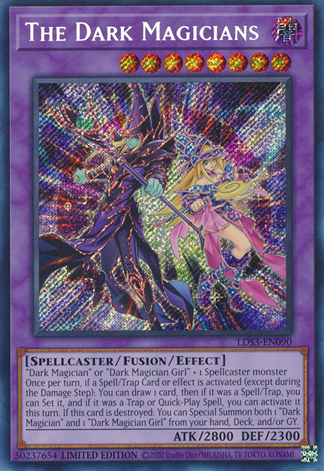 The Dark Magicians [LDS3-EN090] Secret Rare | Dragon's Lair Comics and Fantasy Houston TX