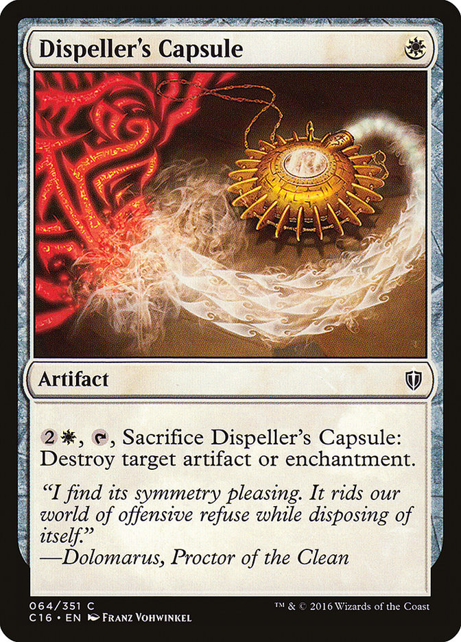Dispeller's Capsule [Commander 2016] | Dragon's Lair Comics and Fantasy Houston TX