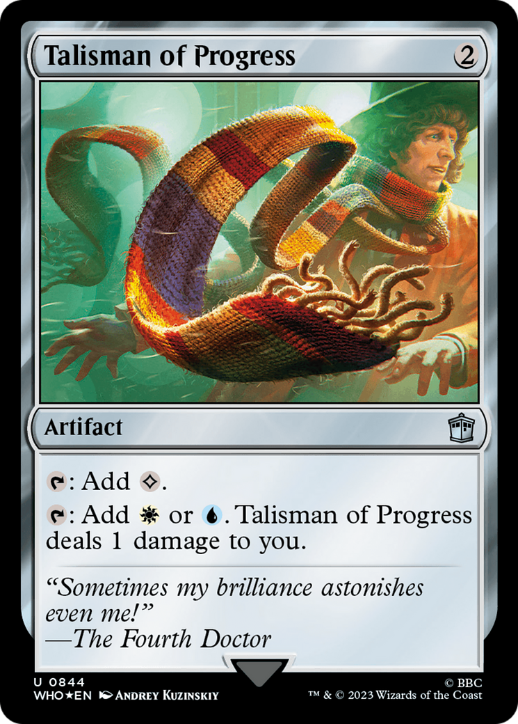 Talisman of Progress (Surge Foil) [Doctor Who] | Dragon's Lair Comics and Fantasy Houston TX