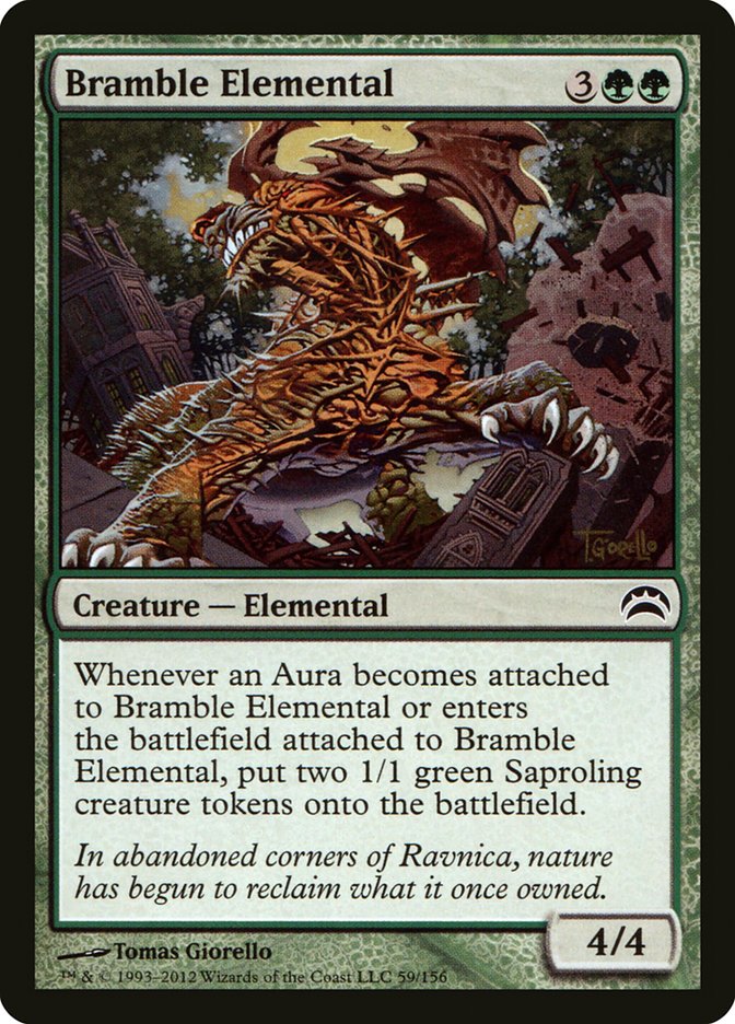 Bramble Elemental [Planechase 2012] | Dragon's Lair Comics and Fantasy Houston TX