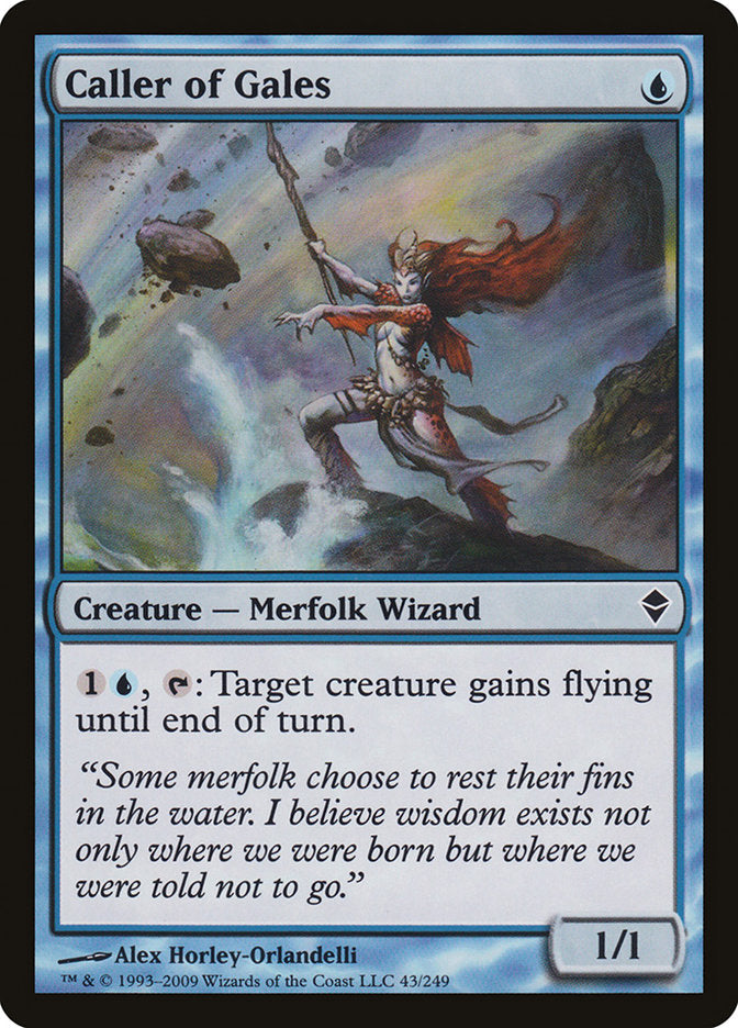 Caller of Gales [Zendikar] | Dragon's Lair Comics and Fantasy Houston TX