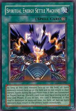 Spiritual Energy Settle Machine [LOD-EN082] Common | Dragon's Lair Comics and Fantasy Houston TX