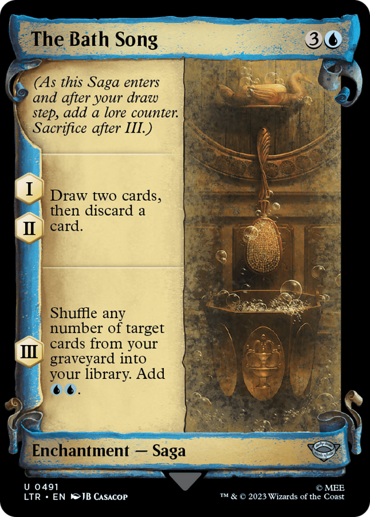 The Bath Song [The Lord of the Rings: Tales of Middle-Earth Showcase Scrolls] | Dragon's Lair Comics and Fantasy Houston TX
