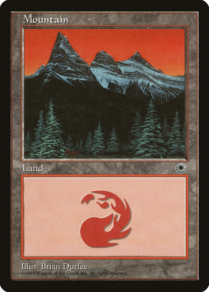 Mountain (9/6 Signature / Tallest Peak Left) [Portal] | Dragon's Lair Comics and Fantasy Houston TX
