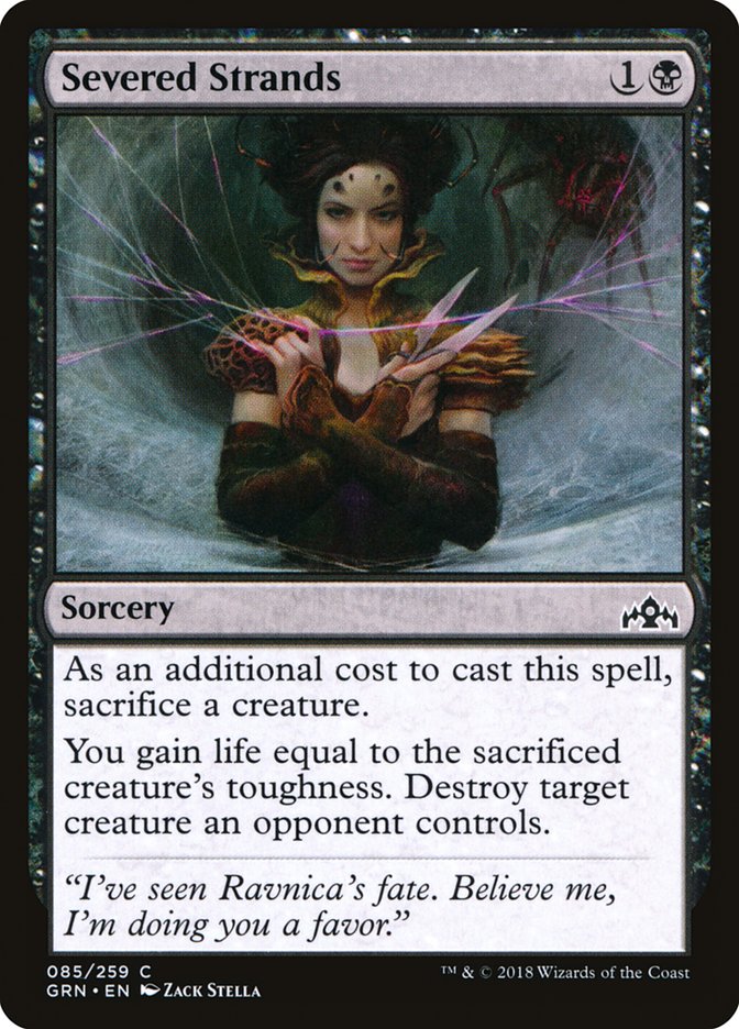 Severed Strands [Guilds of Ravnica] | Dragon's Lair Comics and Fantasy Houston TX