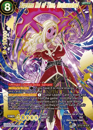 Supreme Kai of Time, Brainwashed (BT16-149) [Realm of the Gods] | Dragon's Lair Comics and Fantasy Houston TX