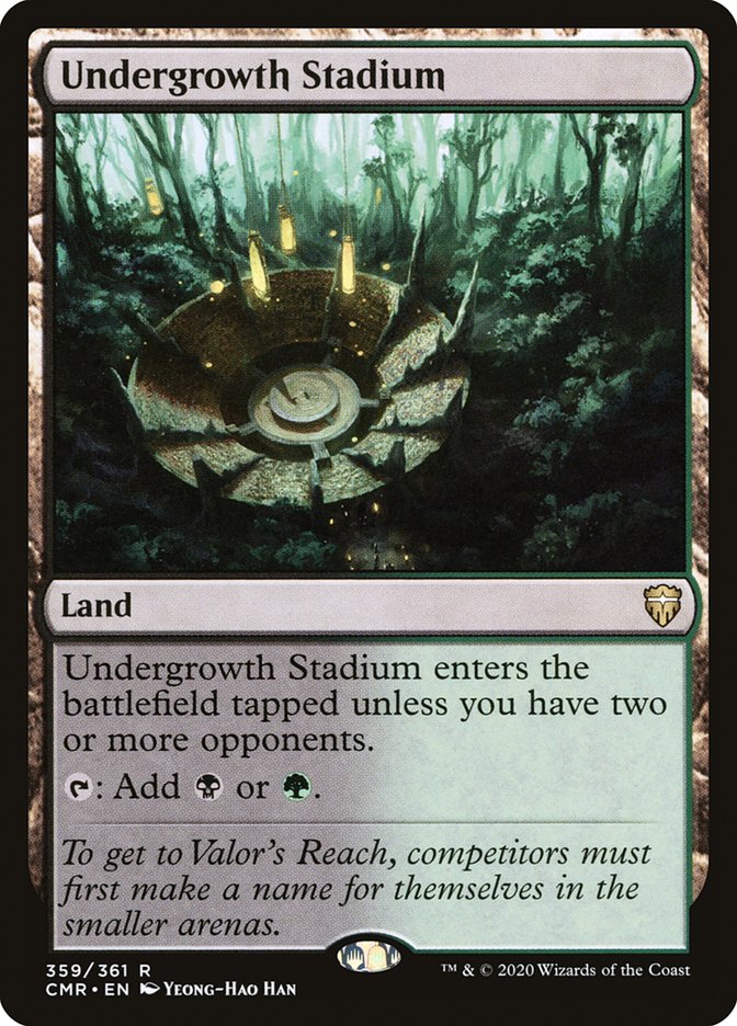 Undergrowth Stadium [Commander Legends] | Dragon's Lair Comics and Fantasy Houston TX