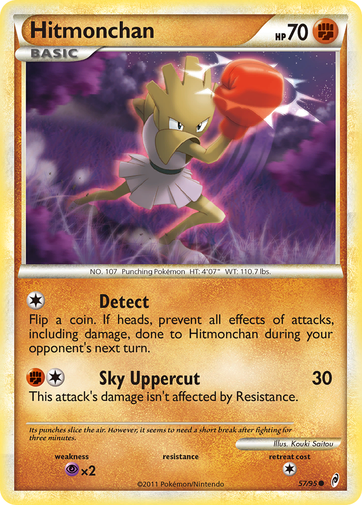 Hitmonchan (57/95) [HeartGold & SoulSilver: Call of Legends] | Dragon's Lair Comics and Fantasy Houston TX
