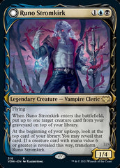 Runo Stromkirk // Krothuss, Lord of the Deep (Showcase Fang Frame) [Innistrad: Crimson Vow] | Dragon's Lair Comics and Fantasy Houston TX