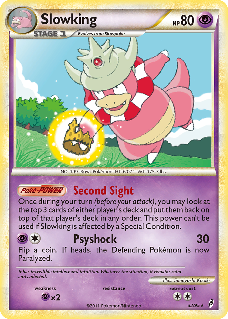 Slowking (32/95) [HeartGold & SoulSilver: Call of Legends] | Dragon's Lair Comics and Fantasy Houston TX