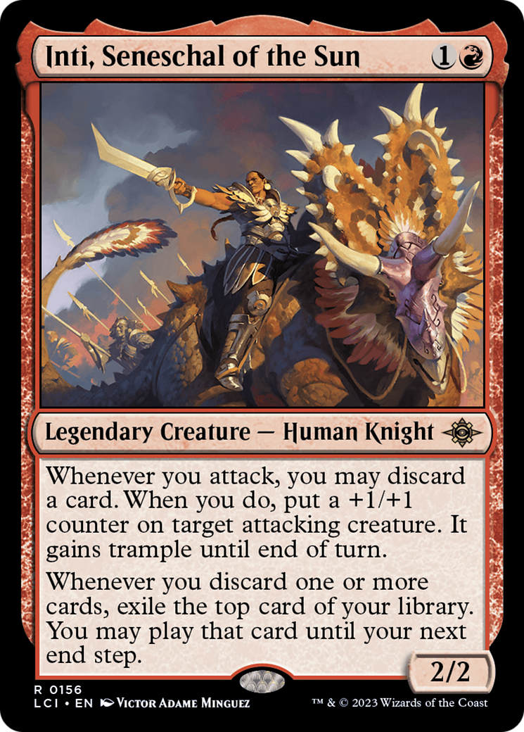 Inti, Seneschal of the Sun [The Lost Caverns of Ixalan] | Dragon's Lair Comics and Fantasy Houston TX