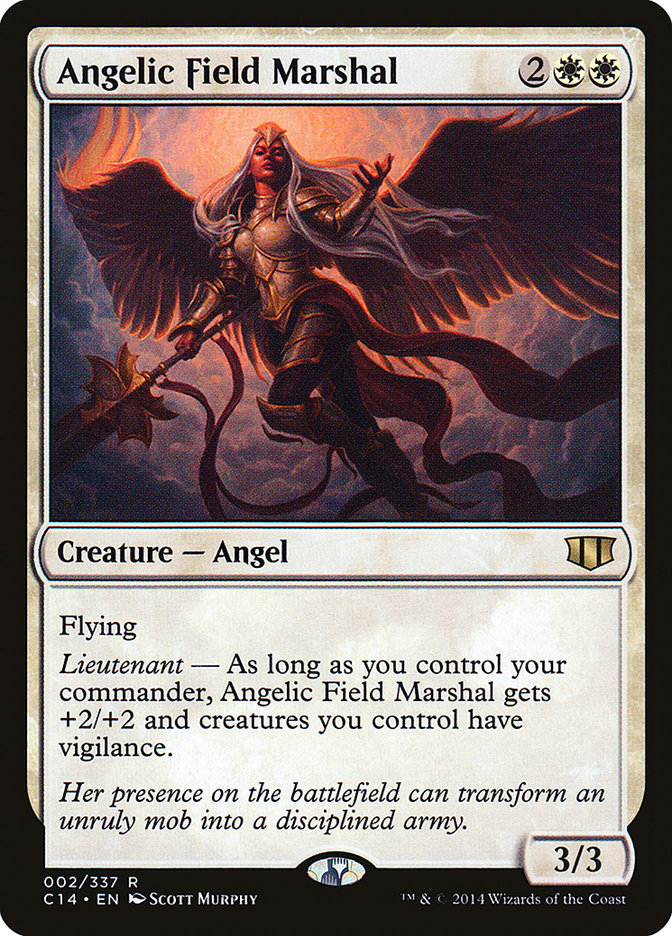 Angelic Field Marshal [Commander 2014] | Dragon's Lair Comics and Fantasy Houston TX
