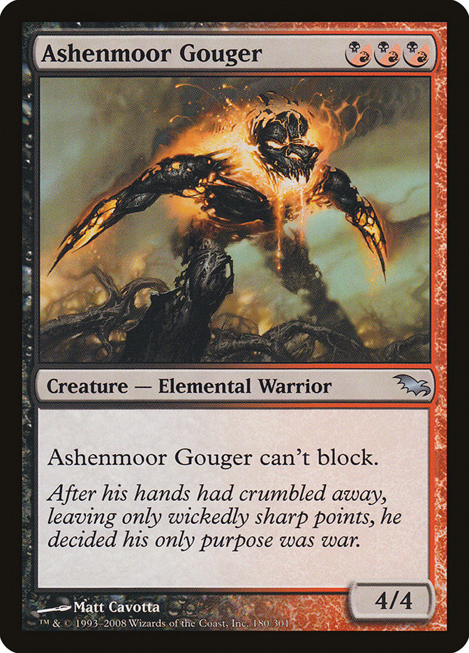 Ashenmoor Gouger [Shadowmoor] | Dragon's Lair Comics and Fantasy Houston TX