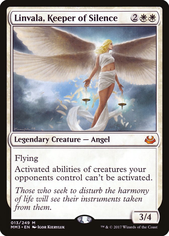Linvala, Keeper of Silence [Modern Masters 2017] | Dragon's Lair Comics and Fantasy Houston TX